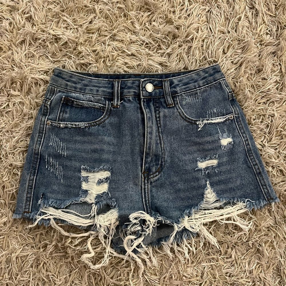 Shein jean shorts size xs